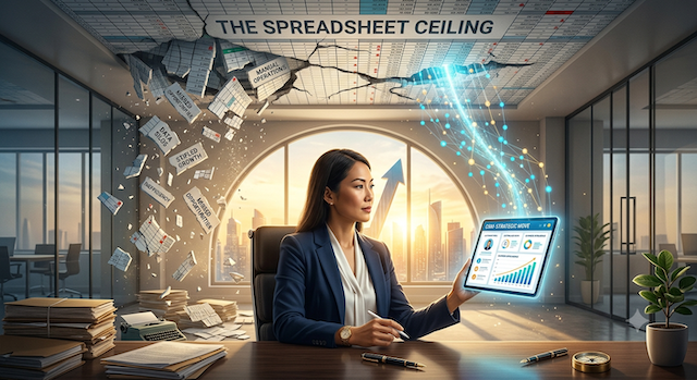 The Spreadsheet Ceiling: How Manual Operations Are Stifling Your Growth and Why a CRM Is Your Next Strategic Move